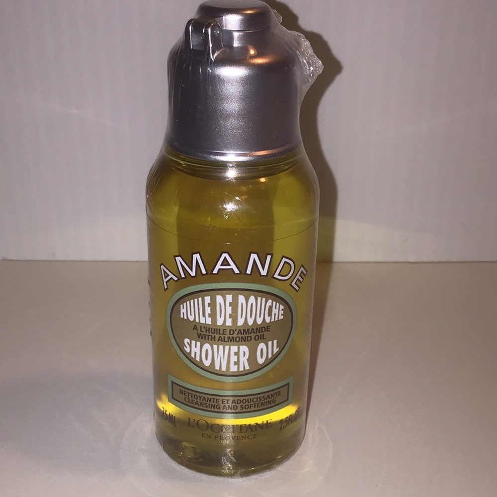 L'Occitane Almond Shower Oil 2.5oz NEW